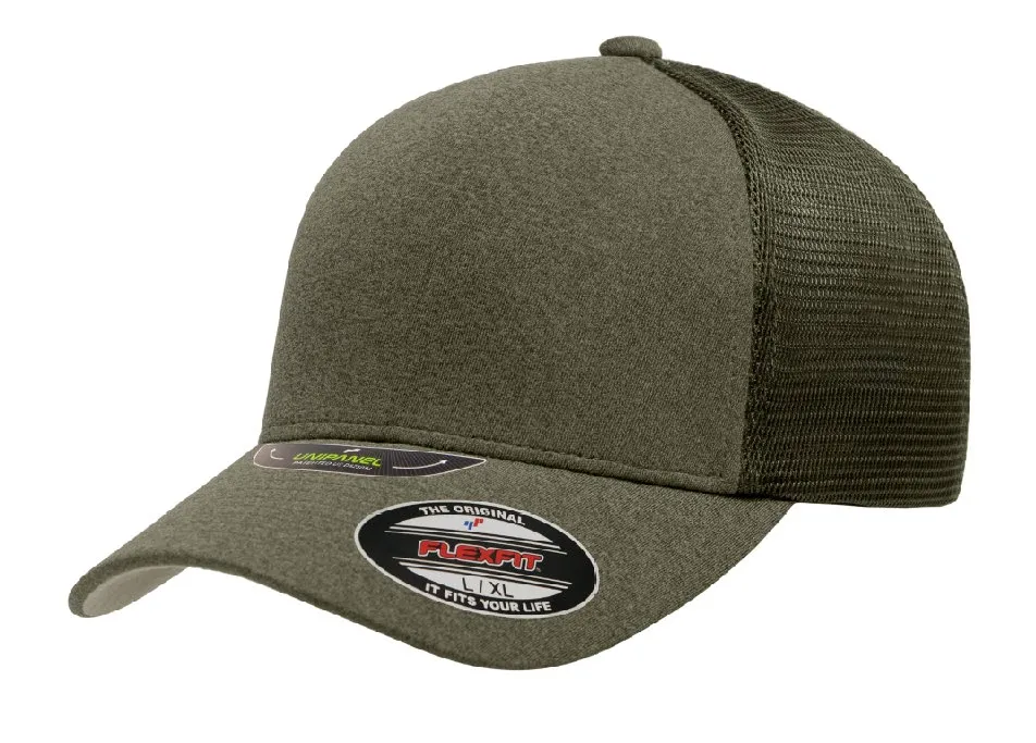 Flexfit Original, Verde oliva con malla