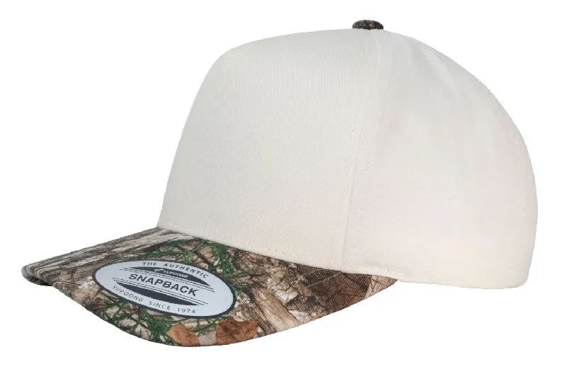 Camuflaje, Natural con visera camo